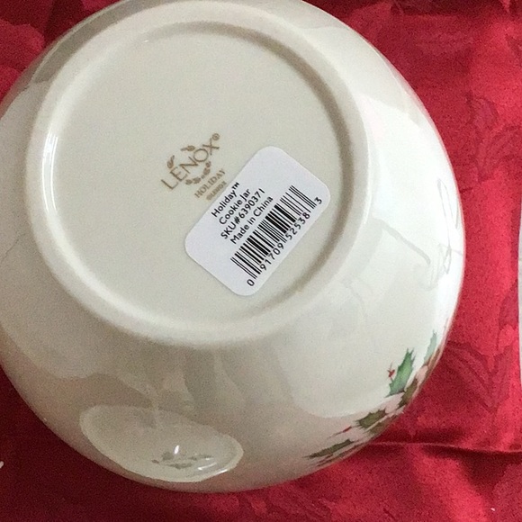 Lenox holiday cookie jar new In original box - Picture 7 of 15